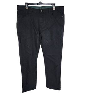 English Laundry Mens Jeans 36W X30L Black Dark Wash Pocket Mid Rise Straight Leg